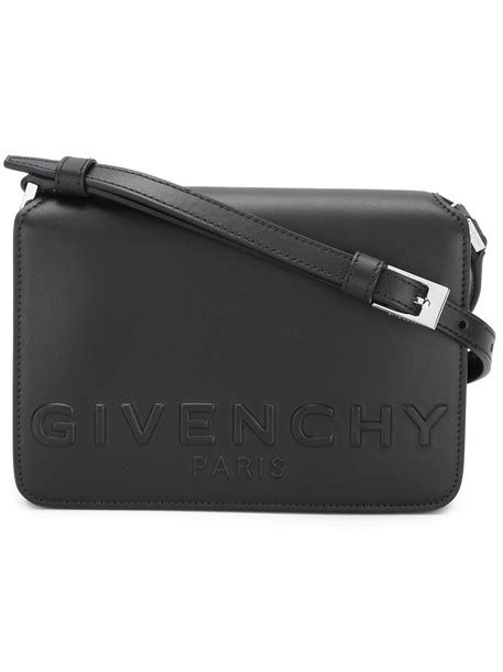 givenchy embossed logo crossbody bag